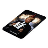 Donald Trump viert nieuwjaar in stijl Magneet (Linkerzijde)