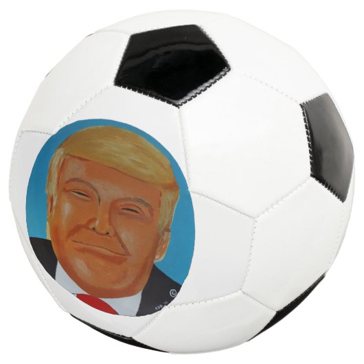 Donald Trump voetbal (Drie kwart)