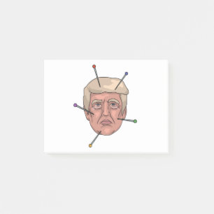 Donald Trump Voodoo Doll Pin Illustratie Post-it® Notes