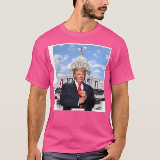 Donald Trump voor het Witte Huis 2 T-shirt (Voorkant)