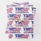 Donald Trump voor President 2010 Inpakpapier Vel (In situ)