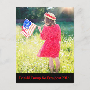 Donald Trump voor President 2016 Briefkaart
