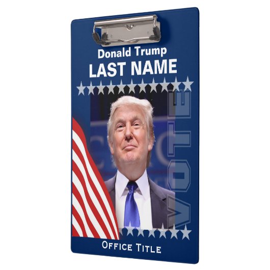 Donald Trump voor President 2016 Klembord (Links)