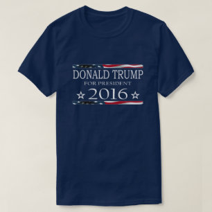Donald Trump voor President 2016 T-shirt