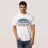 Donald Trump voor president 2016 T-shirt (Voorkant volledig)