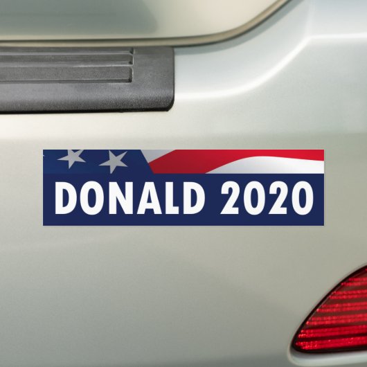 Donald Trump voor President 2020-Bumpersticker Bumpersticker (Op auto)
