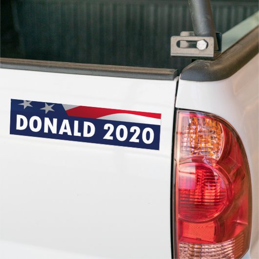 Donald Trump voor President 2020-Bumpersticker Bumpersticker (Op Truck)