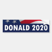 Donald Trump voor President 2020-Bumpersticker Bumpersticker (Voorkant)