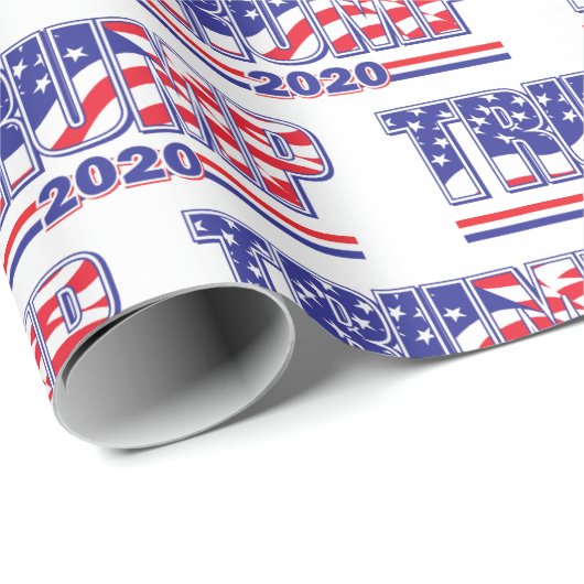 Donald Trump voor President 2020 Cadeaupapier (Rol Hoek)