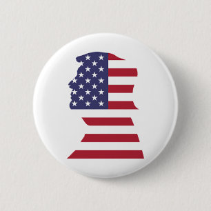 Donald Trump voor President 2020 Ronde Button 5,7 Cm