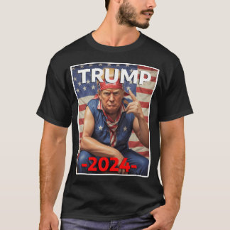 Donald Trump Voor President 2024 - Maga T-shirt