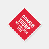 Donald Trump voor President 2024 Servet (Hoek)