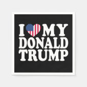 Donald Trump voor President 2024 Servet (Voorkant)