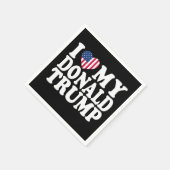 Donald Trump voor President 2024 Servet (Hoek)