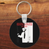 Donald Trump voor President 2024 Shirt Original Ga Sleutelhanger (Voorkant)