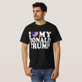 Donald Trump voor President 2024 T-shirt (Voorkant volledig)