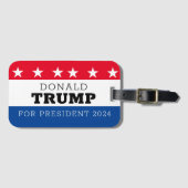 Donald Trump Voor President Bagagelabel (Voorkant (horizontaal))