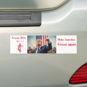 Donald Trump voor President Bumpersticker (Op auto)