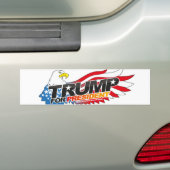 Donald Trump voor President Bumpersticker (Op auto)