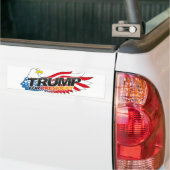 Donald Trump voor President Bumpersticker (Op Truck)