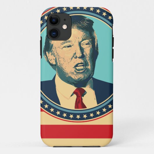 donald trump voor president Case-Mate iPhone case (Achterkant)