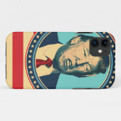 donald trump voor president Case-Mate iPhone case (Achterkant (horizontaal))