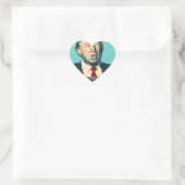 donald trump voor president hart sticker (Tas)