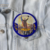 Donald Trump voor President in 2016 Ronde Button 4,0 Cm (In situ)