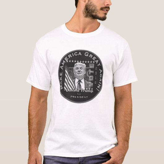 Donald Trump voor President in 2016 T-shirt (Voorkant)