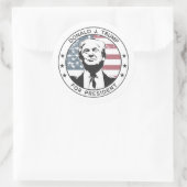 Donald Trump voor President #MAGA Ronde Sticker (Tas)