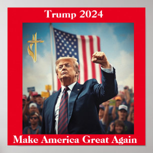Donald Trump voor President Poster