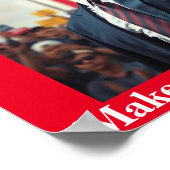 Donald Trump voor President Poster (Hoek)