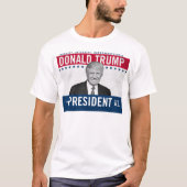 Donald Trump voor president T-shirt (Voorkant)