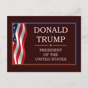 Donald Trump voor President V3 Briefkaart
