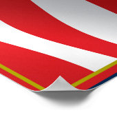 Donald Trump voor President V3 Poster (Hoek)