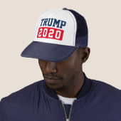 Donald Trump voor verkiezingsondersteuning preside Trucker Pet (In situ)