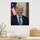 Donald Trump VS-president Witte Huis MAGA 2024 Poster (Keuken)