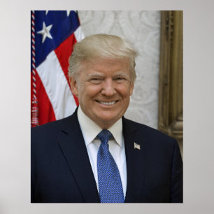 Donald Trump VS President Witte Huis MAGA 2024 Poster