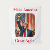 Donald Trump Wandkleed (Voorkant)