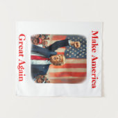 Donald Trump Wandkleed (Voorkant (horizontaal))