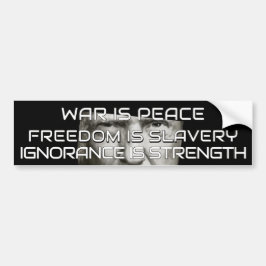 Donald Trump War is Peace Bumpersticker