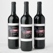 Donald Trump - Wat een ezel Wijn Etiket (Flessen)