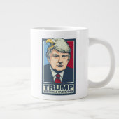 Donald Trump We zullen overcomb Grote Koffiekop (Rechts)