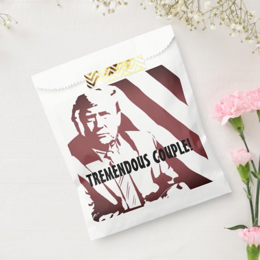 DONALD TRUMP WEDDING FAVOR BAGS BEDANKZAKJE (Gezegeld)