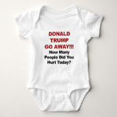Donald Trump weggaan Romper (Voorkant)