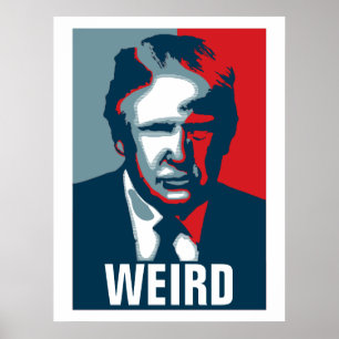 Donald Trump WEIRD Poster