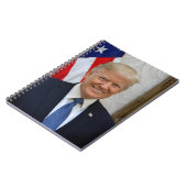 Donald Trump White House President Portret noteboo Notitieboek (Linkerzijde)