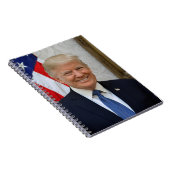 Donald Trump White House President Portret Notitieboek (Rechterzijde)
