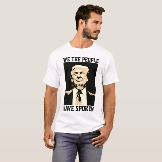 DONALD TRUMP, WIJ HEBBEN T-shirts GESPROKEN (Voorkant volledig)