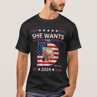Donald Trump wil presidentsverkiezingen 2024 T-shirt